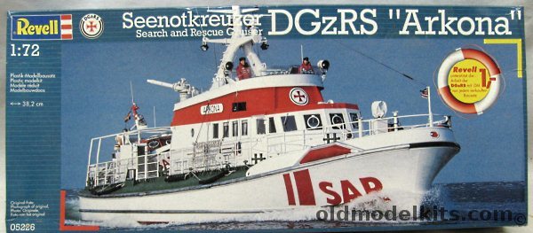 Revell 1/72 Seenotkreuzer DGzRS Arkona -  Search and Rescue Cruiser, 05226 plastic model kit